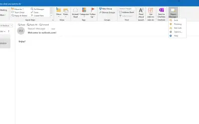 Report Message for Microsoft 365 — screenshot
