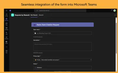 Requests by Shawork for Microsoft 365 — screenshot