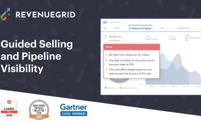 Revenue Grid for Guided Selling for Microsoft 365 — screenshot