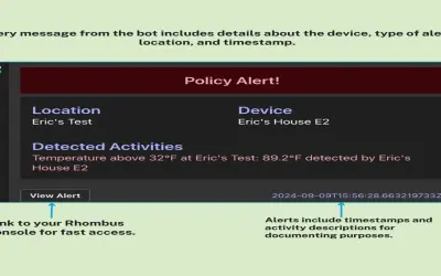 Rhombus Bot for Microsoft 365 — screenshot