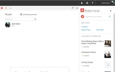Robin - Room Scheduling and Desk Booking for Microsoft 365 — screenshot