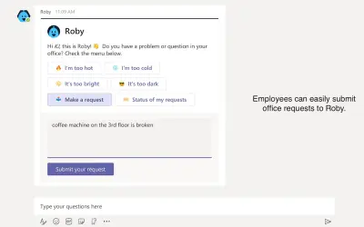 Roby for Microsoft 365 — screenshot
