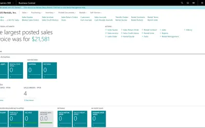 RUX Rentals (USA/CAN) for Microsoft 365 — screenshot