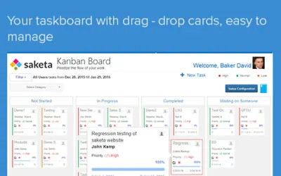 Saketa Kanban Board for Microsoft 365 — screenshot