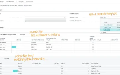 Sales Configurator for Microsoft 365 — screenshot
