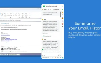 Sally for Outlook for Microsoft 365 — screenshot