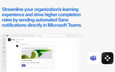 Sana for Microsoft 365 — screenshot