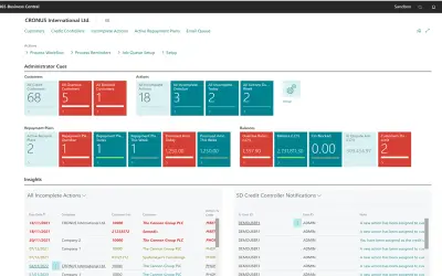 SD Credit Controller for Microsoft 365 — screenshot