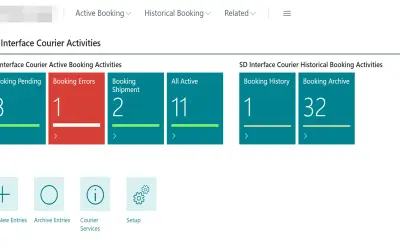 SD Interface Courier for Microsoft 365 — screenshot