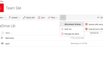 sDocument - Document Encryption for Microsoft 365 — screenshot