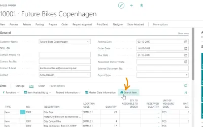 Search Items for Microsoft 365 — screenshot