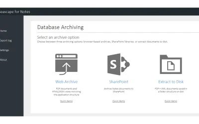 Seascape for Notes for Microsoft 365 — screenshot