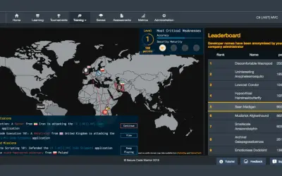 Secure Code Warrior for Microsoft 365 — screenshot