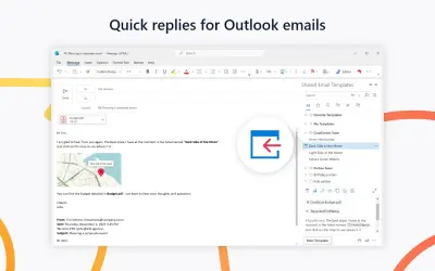 Shared Email Templates 2 for Microsoft 365 — screenshot