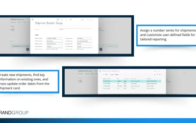 Shipment Builder for Microsoft 365 — screenshot