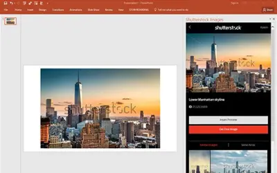 Shutterstock Images for Microsoft 365 — screenshot