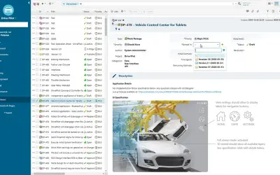 Siemens Polarion for Microsoft 365 — screenshot