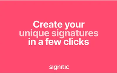 Signitic for Microsoft 365 — screenshot