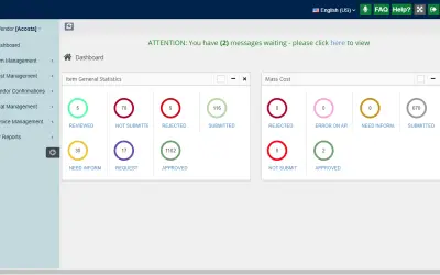 Simplain Vendor Portal for Microsoft 365 — screenshot