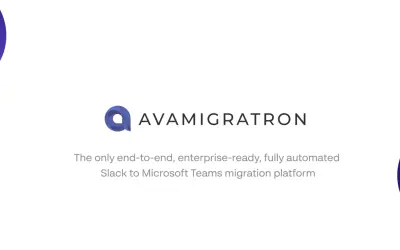 Slack to Teams Migration using AVAMIGRATRON for Microsoft 365 — screenshot