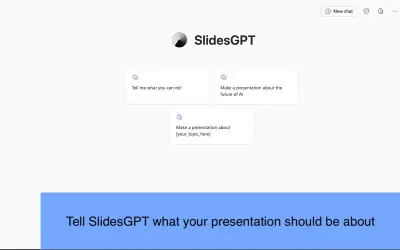 SlidesGPT for Microsoft 365 — screenshot