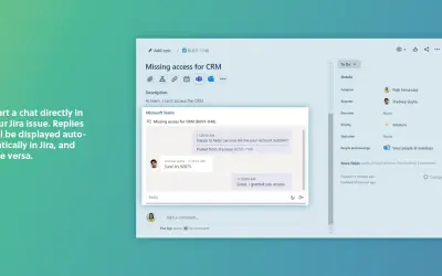 Smart Connect for Jira for Microsoft 365 — screenshot