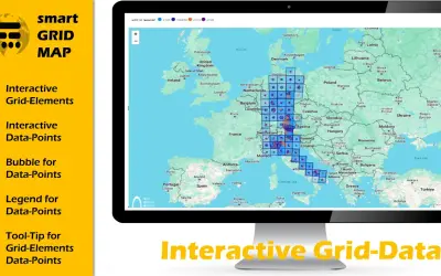 Smart Grid-Map for Microsoft 365 — screenshot