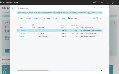 Smart Job Queue for Microsoft 365 — screenshot