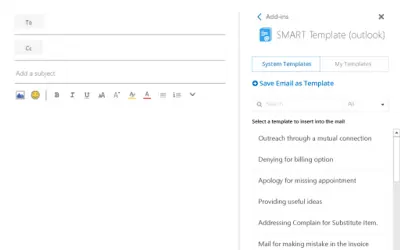 SMART Template for Microsoft 365 — screenshot