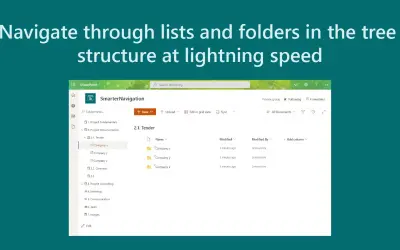 Smarter Navigation for Microsoft 365 — screenshot