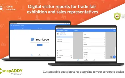 snapADDY VisitReport for Microsoft 365 — screenshot