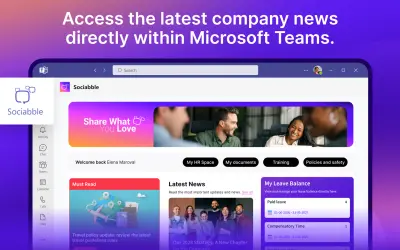 Sociabble for Microsoft 365 — screenshot