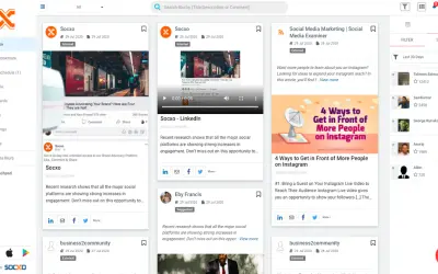 Socxo for Microsoft 365 — screenshot