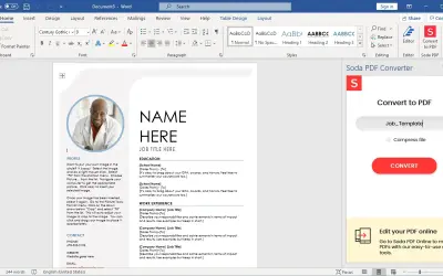 Soda PDF – Office365 to PDF Converter & Editor for Microsoft 365 — screenshot