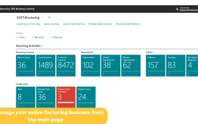 SOFT4Factoring for Microsoft 365 — screenshot