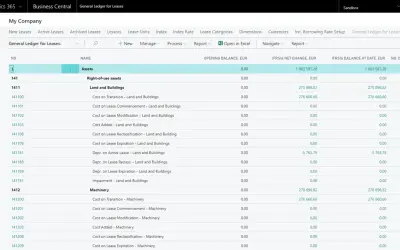 SOFT4Lessee for IFRS 16/ AASB 16 for Microsoft 365 — screenshot