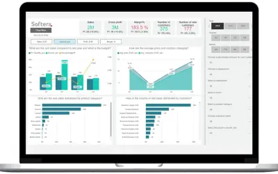 Softera Power BI Sales Analytics for Microsoft 365 — screenshot