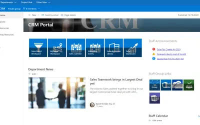 SP CRM Core: CRM for SharePoint & M265 for Microsoft 365 — screenshot