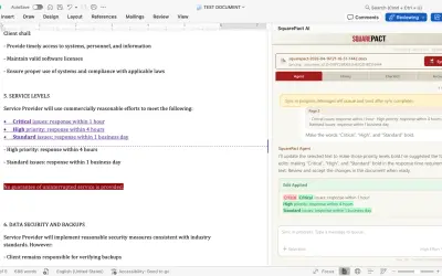 SquarePact for Microsoft 365 — screenshot