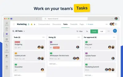 Stackfield for Microsoft 365 — screenshot