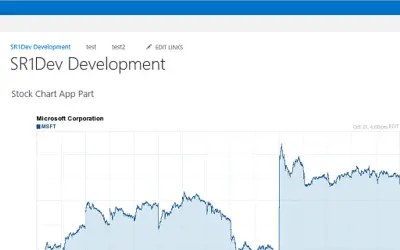 Stock Chart for Microsoft 365 — screenshot