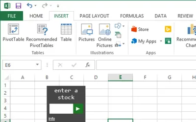 Stock Tile for Microsoft 365 — screenshot
