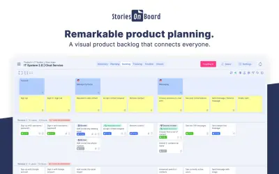 StoriesOnBoard for Microsoft 365 — screenshot