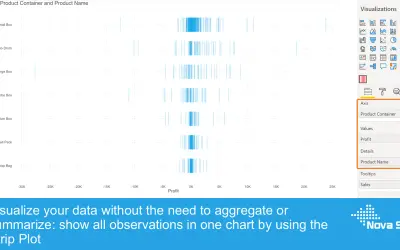 Strip Plot for Microsoft 365 — screenshot