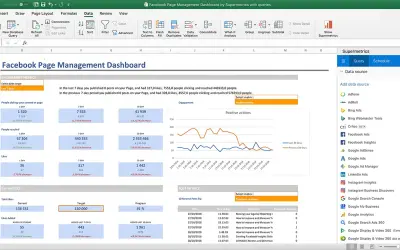 Supermetrics for Microsoft 365 — screenshot