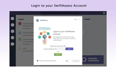 SwiftAssess for Microsoft 365 — screenshot