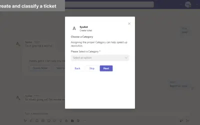 SysAid for Microsoft 365 — screenshot