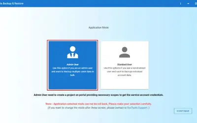 SysTools For Office 365 Backup Tool for Microsoft 365 — screenshot