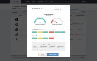Talview Behavioral Insights for Microsoft 365 — screenshot