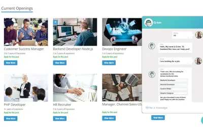 Talview Chatbot for Microsoft 365 — screenshot